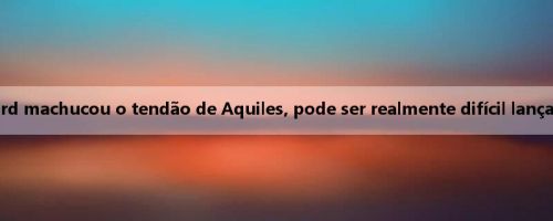 Durant: Depois que Lillard machucou o tendão de Aquiles, pode ser realmente difícil lançar um grande três pontos