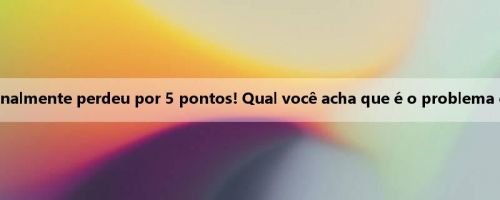 Uma vez liderou a Nigéria por 13 pontos e finalmente perdeu por 5 pontos! Qual você acha que é o problema com as meninas chinesas Sub-19 neste jogo?