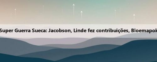 Relatório da Super Guerra Sueca: Jacobson, Linde fez contribuições, Bloemapokana 2-0 Osda